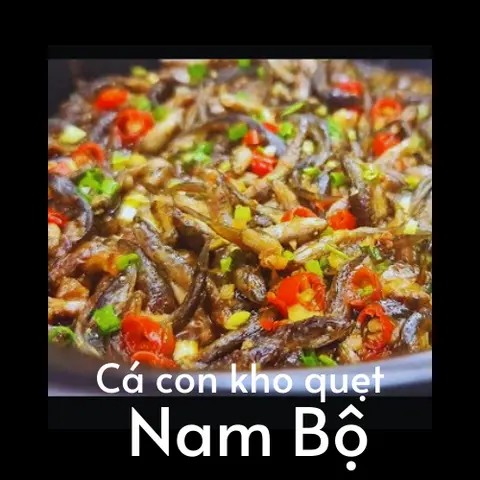 Hình ảnh Cá con kho quẹt