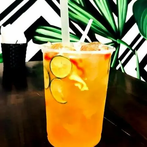 Hình ảnh Trà Chanh Tươi Bạc Hà Con Cá 500ml