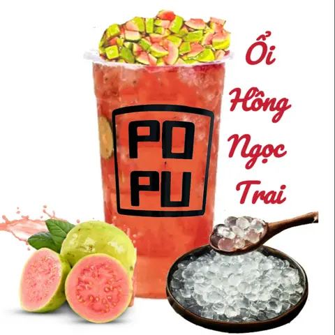 Hình ảnh Trà Ổi Hồng Ngọc Trai 