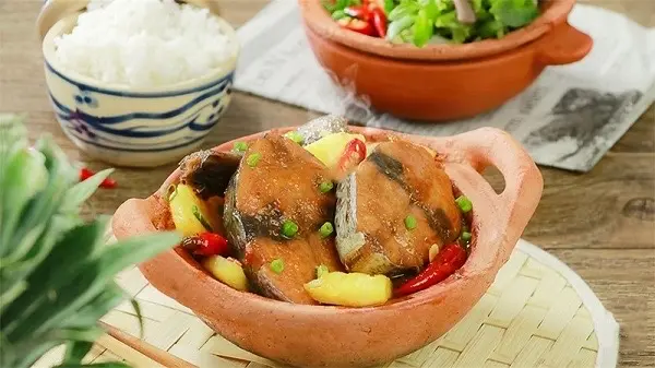 Hình ảnh Cơm cá ngừ kho thơm + Canh