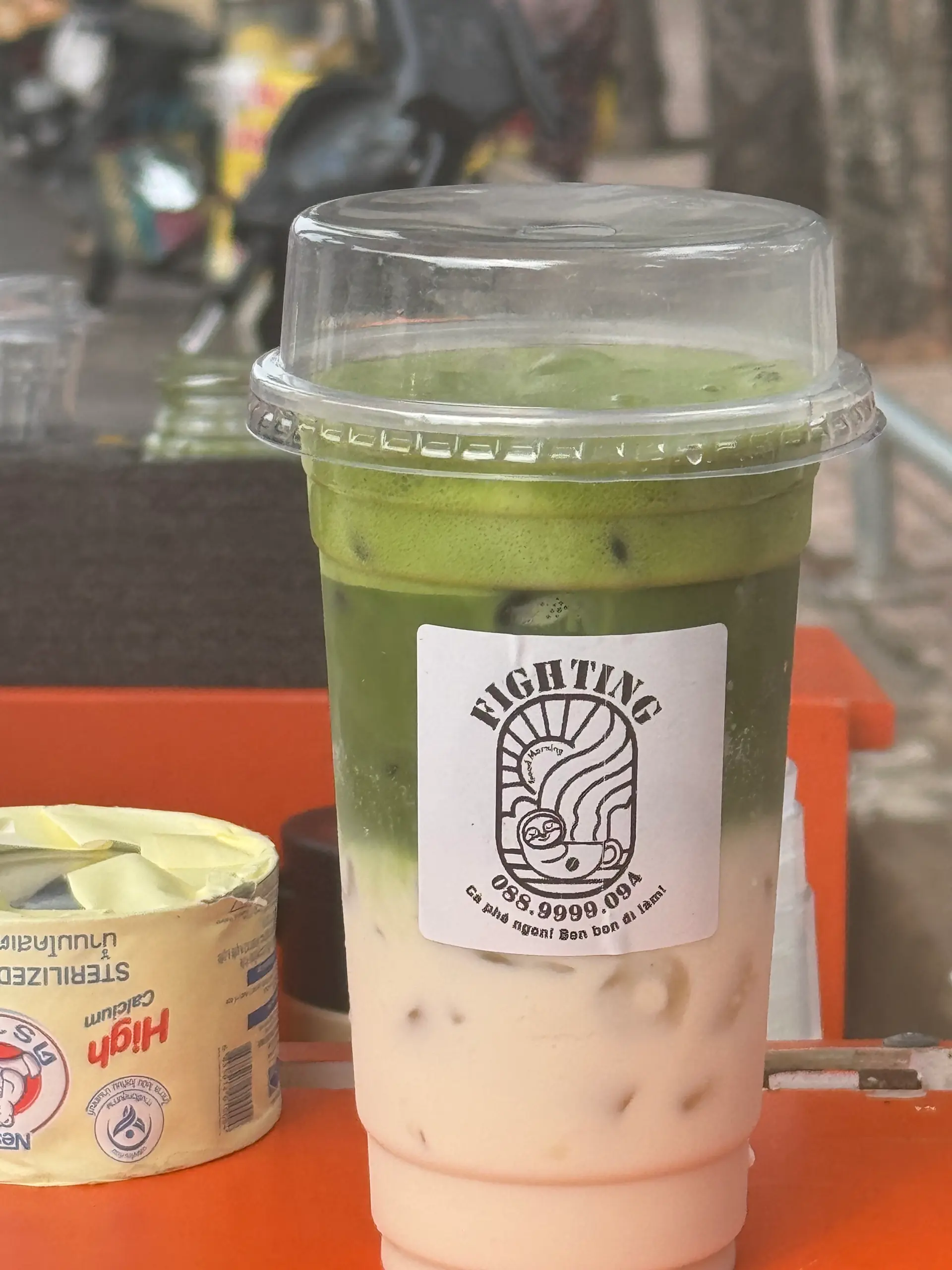 Hình ảnh Matcha sữa muối