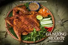 Hình ảnh gà nướng muối ớt 