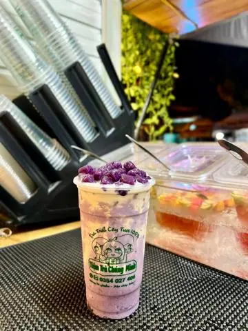 Hình ảnh Trà Sữa Sốt Khoai Môn