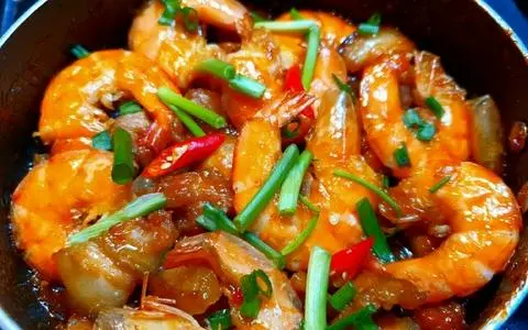 Hình ảnh Cơm thịt ram tôm