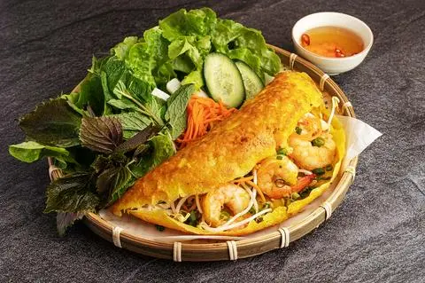 Hình ảnh Bánh Xèo Tôm Củ Hủ