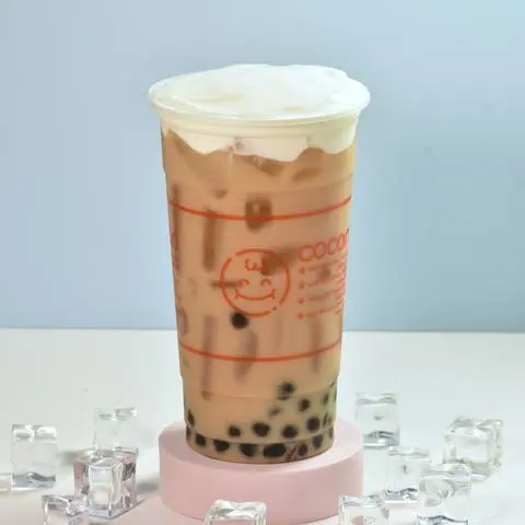 Hình ảnh Trà Sữa Cocomo TC Đen - Kem Cheese Size L