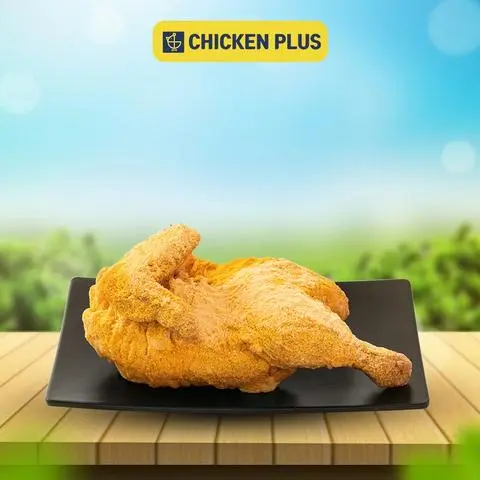 Hình ảnh Gà Nửa Con Rắc Bột Phô Mai