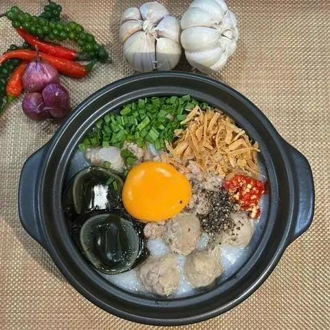 Hình ảnh Cháo thịt bằm bắc thảo