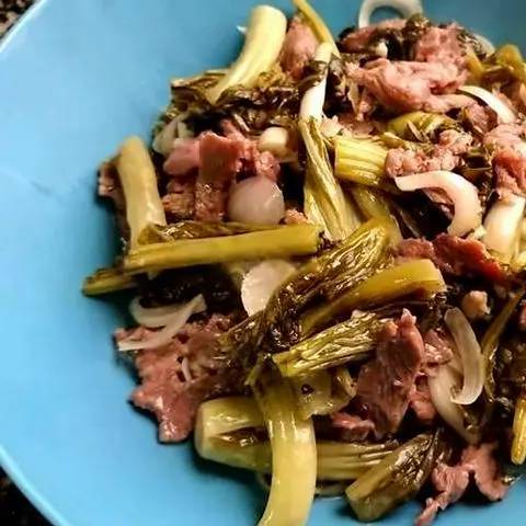 Hình ảnh Cải chua xào