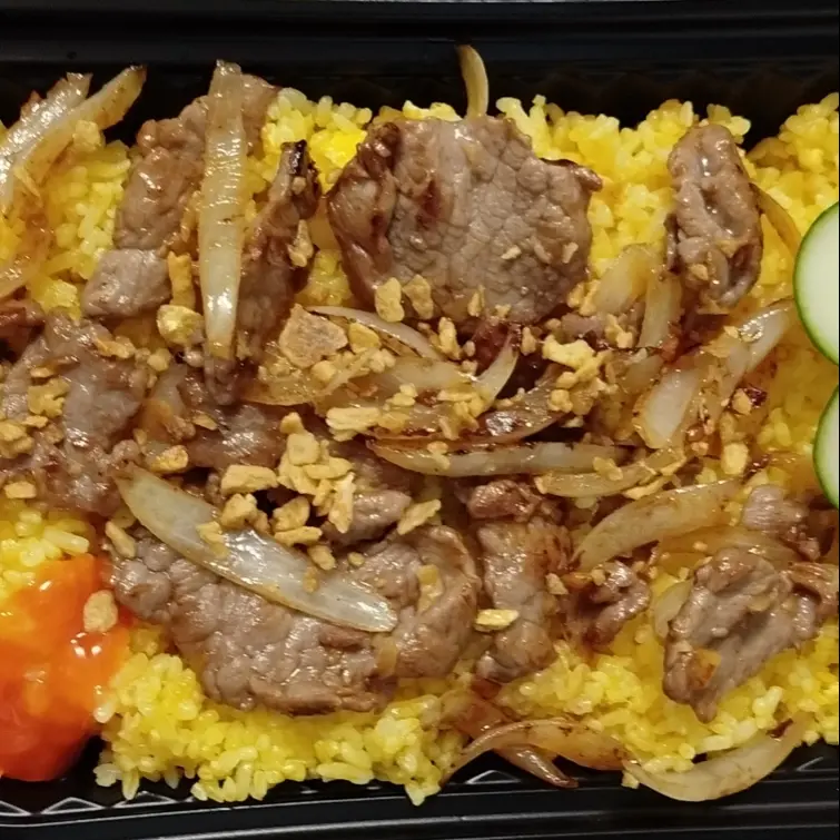 Hình ảnh cơm chiên bò sốt tiêu đen