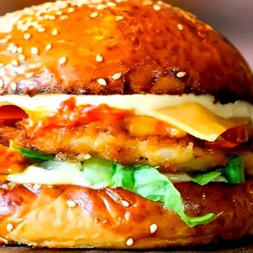 Hình ảnh Hamburger thịt gà