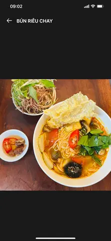 Hình ảnh Bún riêu chay