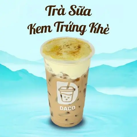 Hình ảnh Trà sữa kem trứng khè