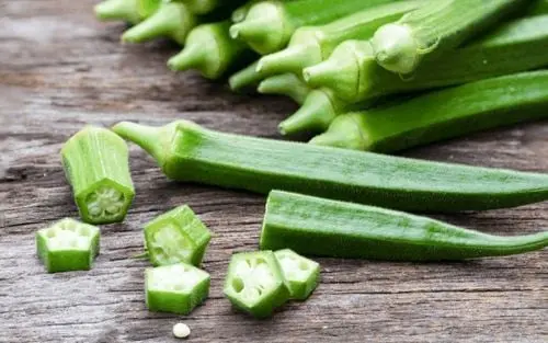Hình ảnh đậu bắp chiên 