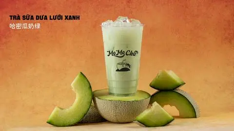 Hình ảnh LỤC TRÀ SỮA DƯA LƯỚI