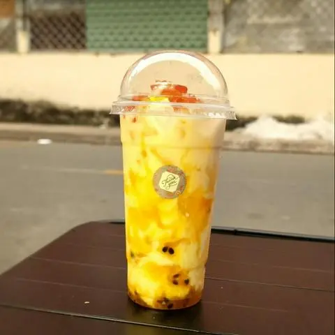 Hình ảnh Latte xoài nhiệt đới