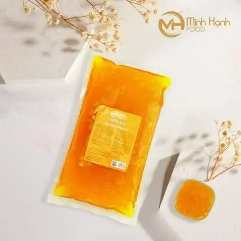 Hình ảnh Trân Châu 3Q 2Kg Hoàng Kim Vàng, Trân Châu Giòn Minh Hạnh Chính Hãng