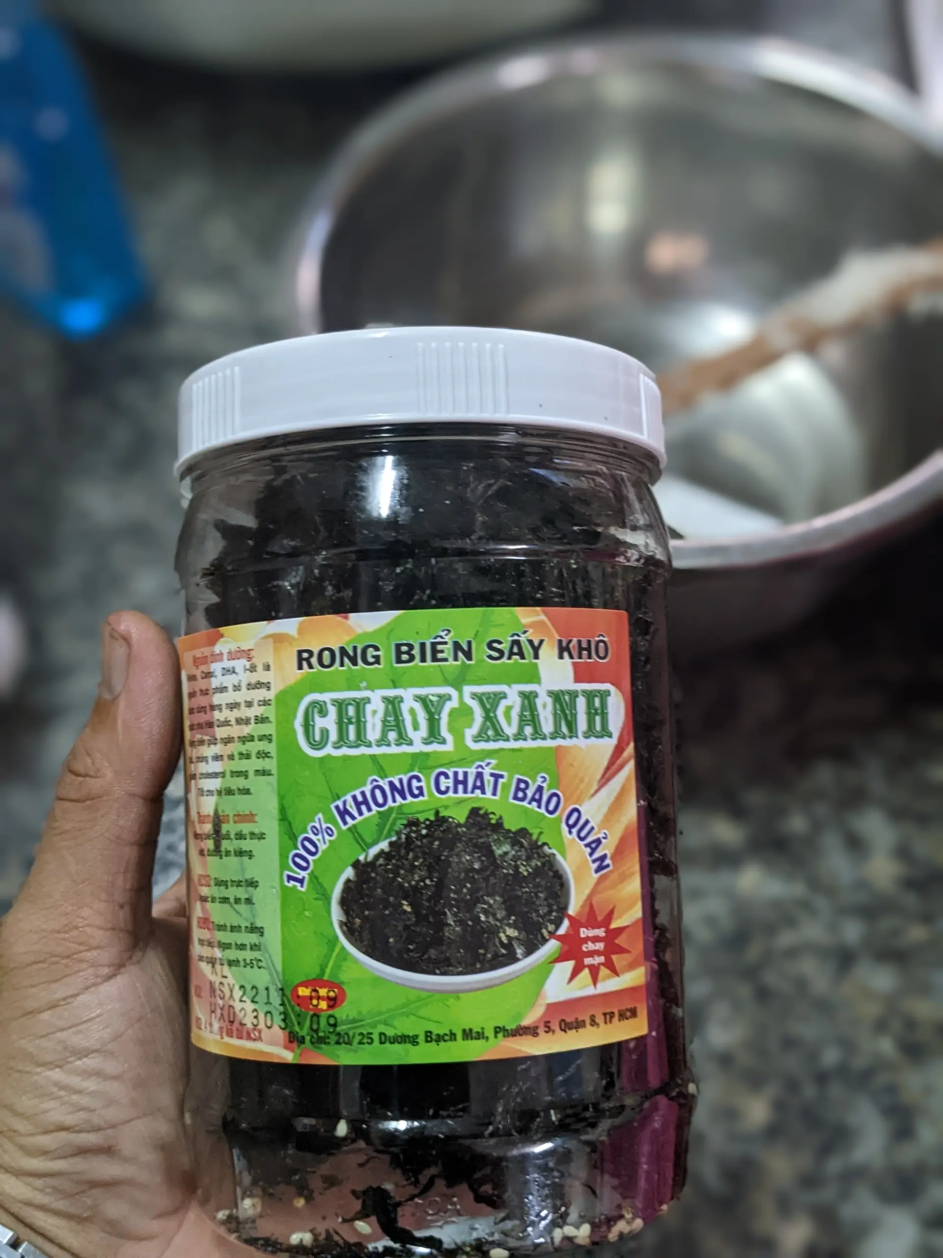 Hình ảnh rong biển sấy mè