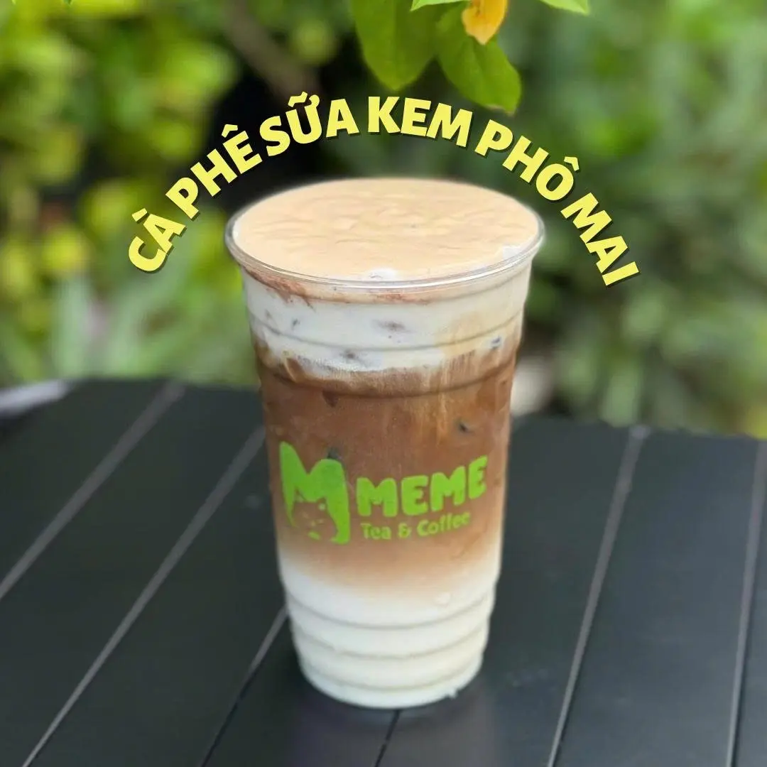 Hình ảnh Cà phê sữa kem phô mai