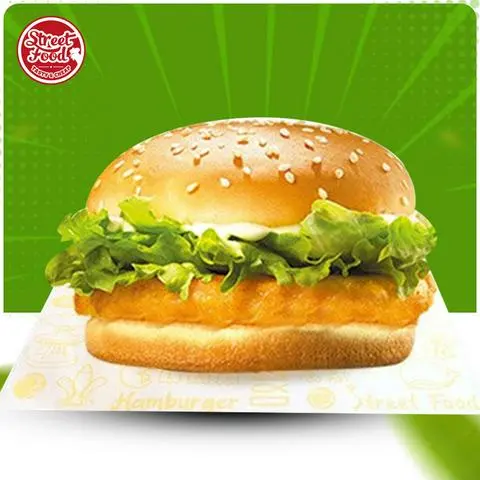 Hình ảnh Burger Cá Hồi
