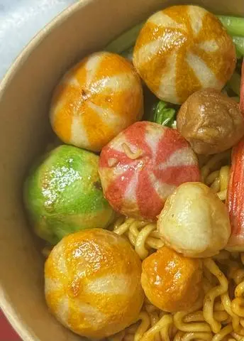 Hình ảnh bánh bao ngũ sắc