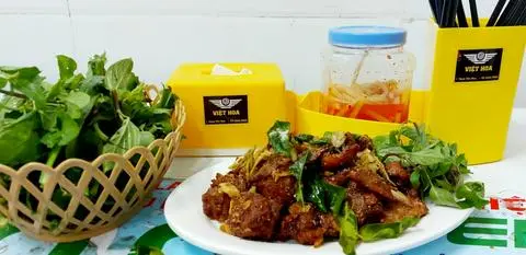 Hình ảnh Ngan rang muối dĩa to