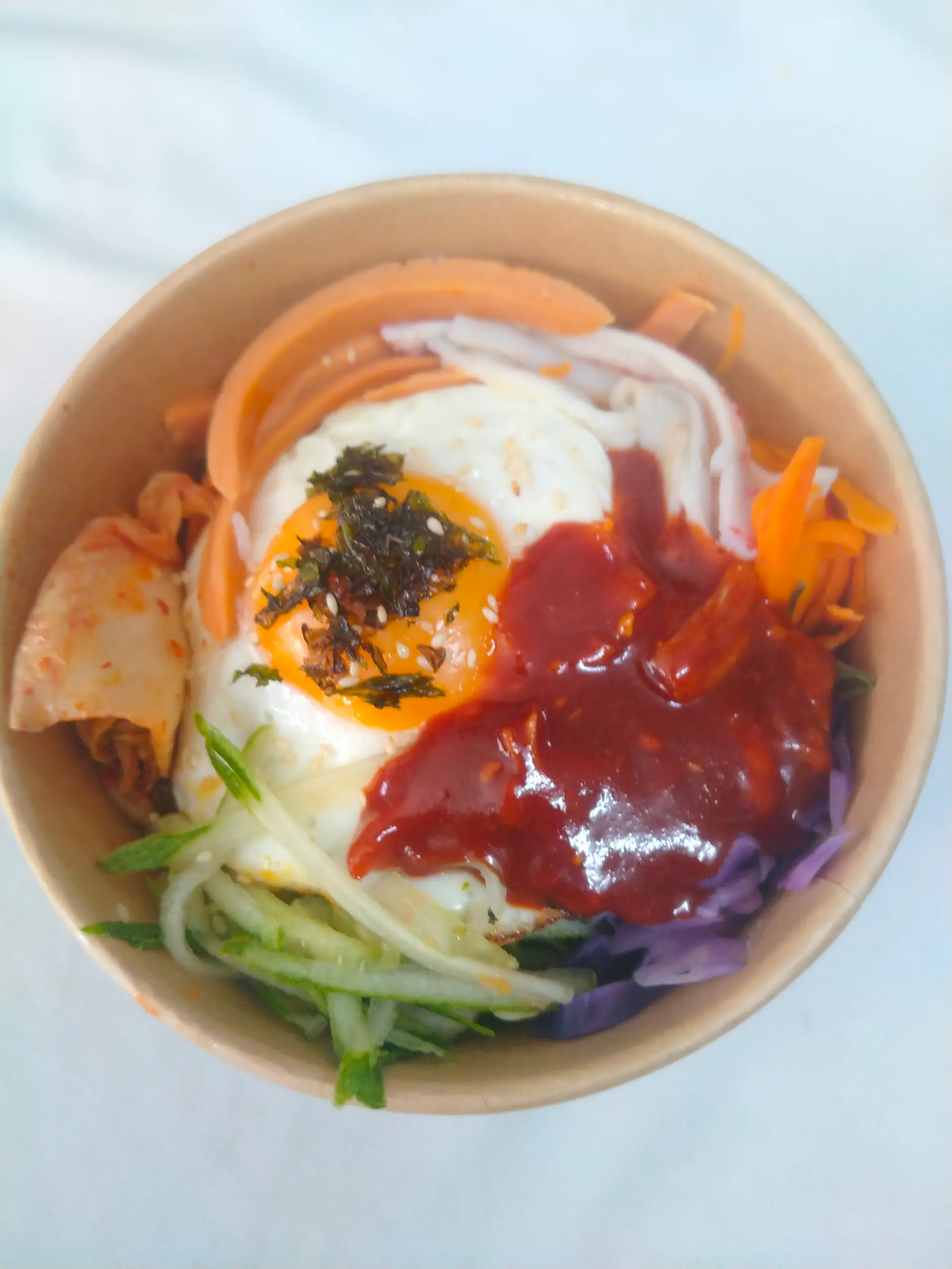 Hình ảnh Cơm trộn bò trứng 