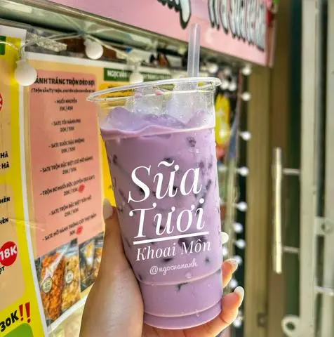 Hình ảnh Sữa Tươi Khoai Môn