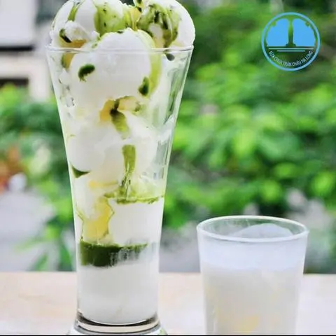 Hình ảnh Sữa Chua Matcha