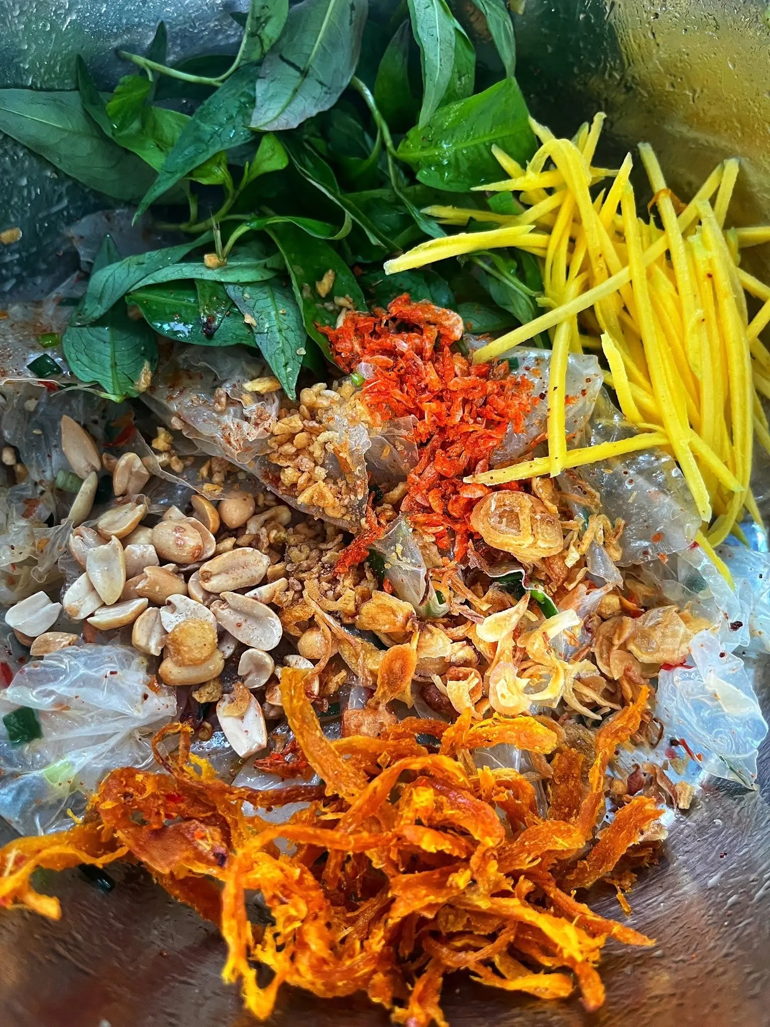 Hình ảnh Bánh tráng trộn 