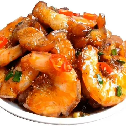Hình ảnh Tôm rang (Phần 4-5 con)
