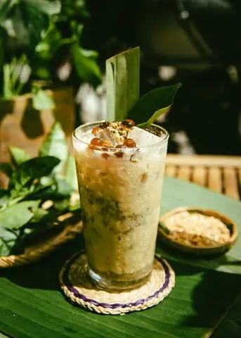 Hình ảnh Trà sữa nếp nướng - size M