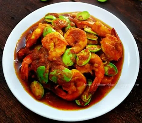 Hình ảnh sambal udang petai 