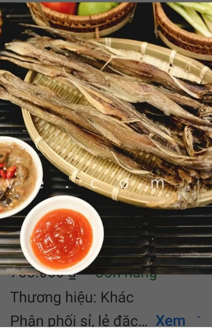Hình ảnh khô cá khoai
