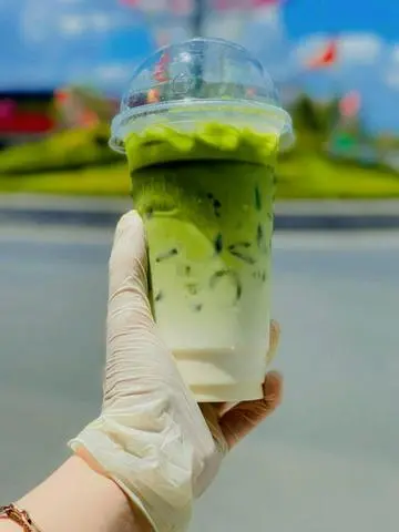Hình ảnh Sữa gấu matcha