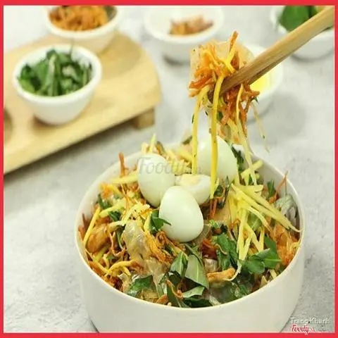 Hình ảnh Bánh tráng trộn phần nhỏ