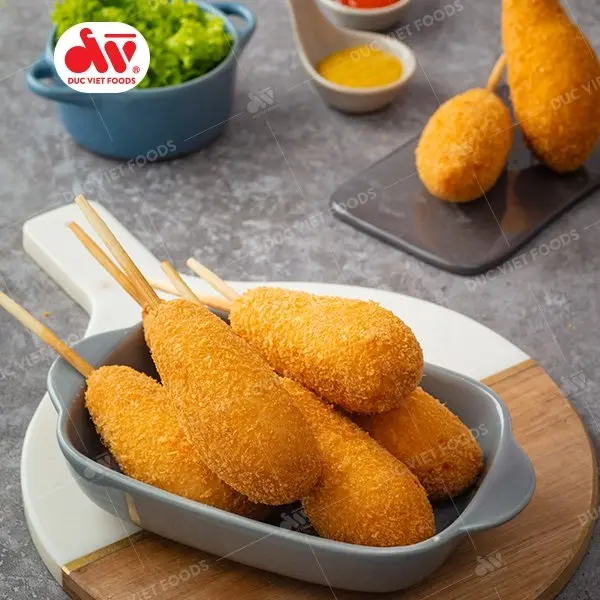 Hình ảnh Hogdog Phô Mai Que - 1 Cây 