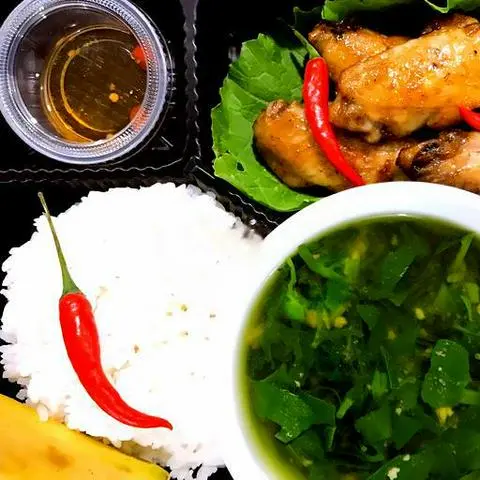 Hình ảnh Combo 20 - cơm cánh gà chiên mắm