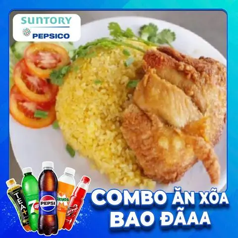 Hình ảnh Combo Cơm Chiên Ức Gà + Nước Ngọt SPVB