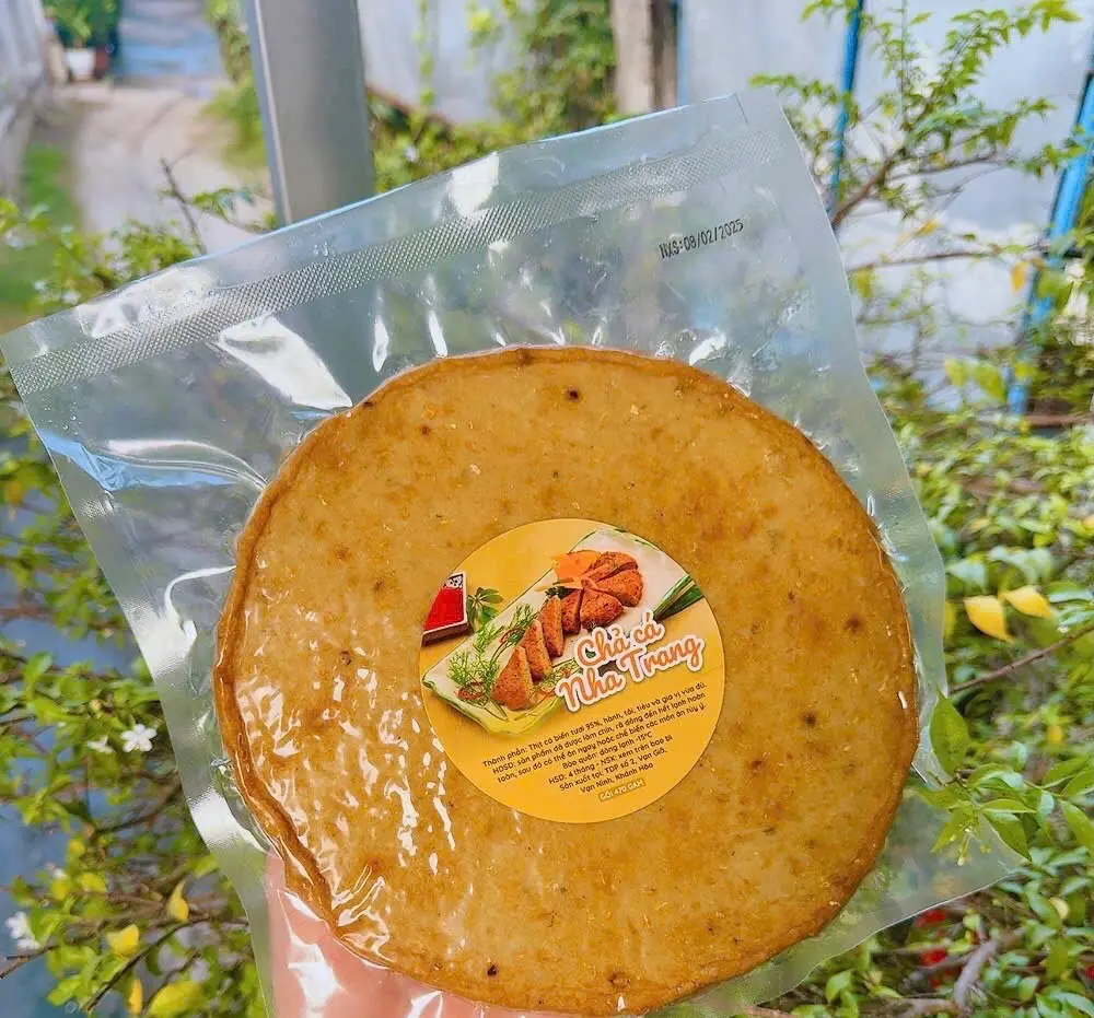 Hình ảnh Chả cá Nha Trang loại 1 (500gr) tặng sate ớt