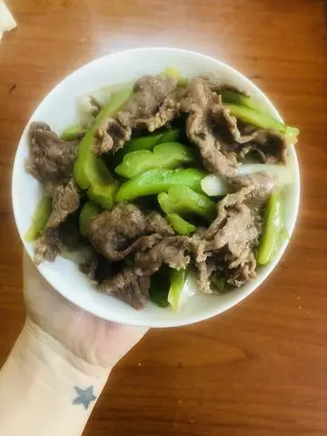 Hình ảnh Khổ Qua Xào Bò ( Ko Cơm )