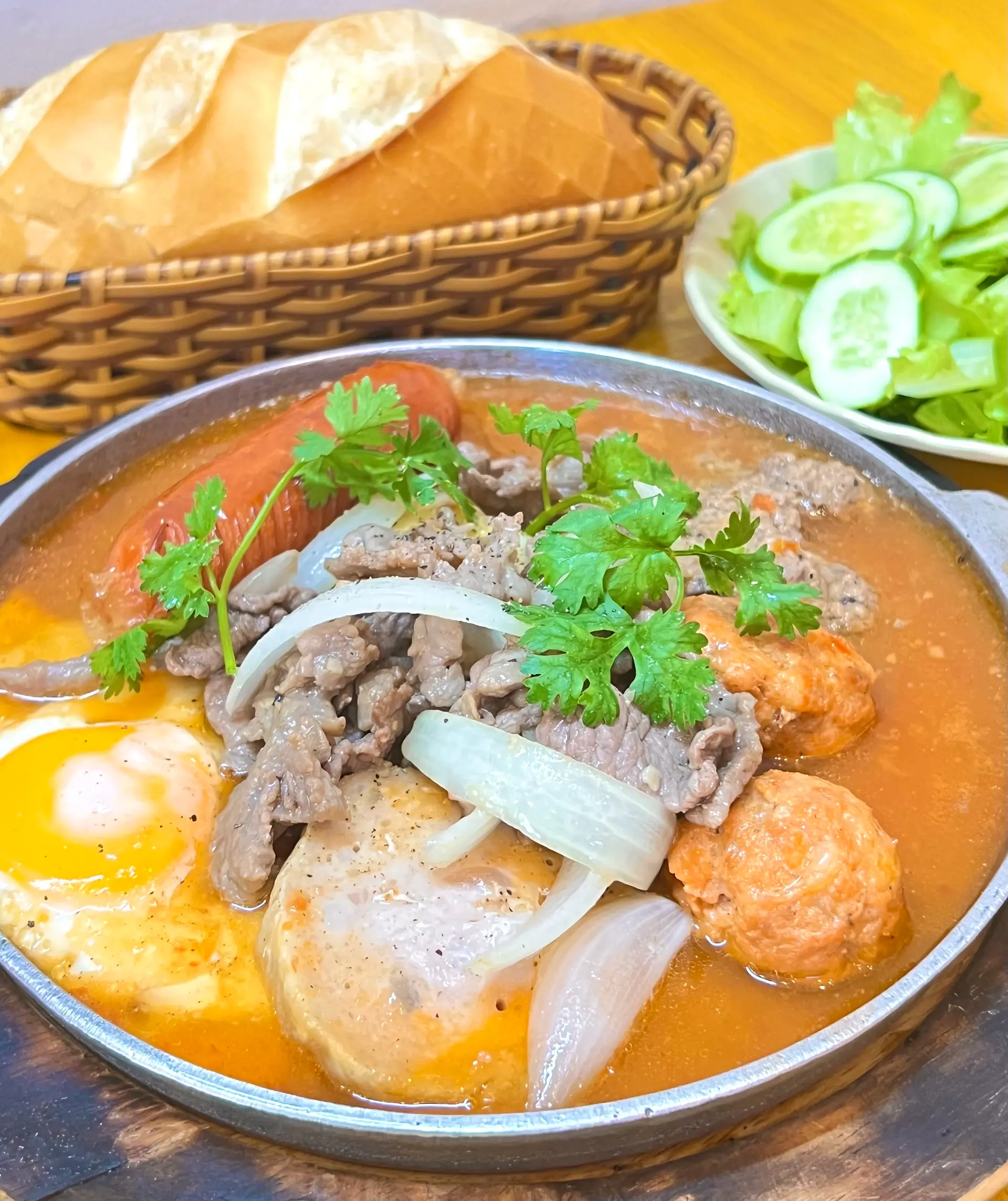 Hình ảnh Bánh Mì Chảo Đặc Biệt Size nhỏ