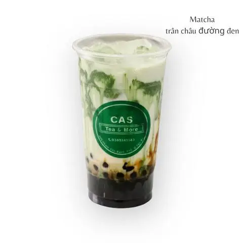 Hình ảnh Matcha trân châu đường đen