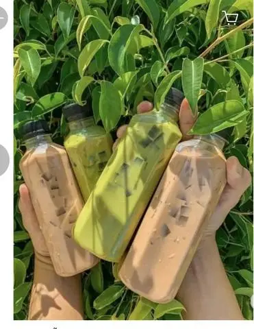 Hình ảnh Trà sữa matcha chai