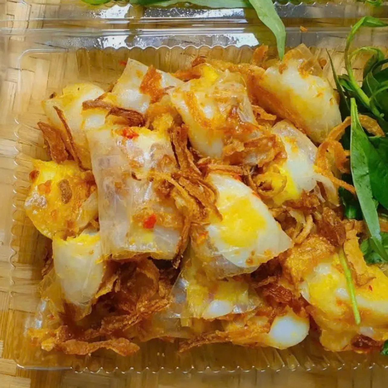 Hình ảnh  Bánh Tráng CUỘN Sốt Muối Béo Hành Phi Trộn Sa Tế