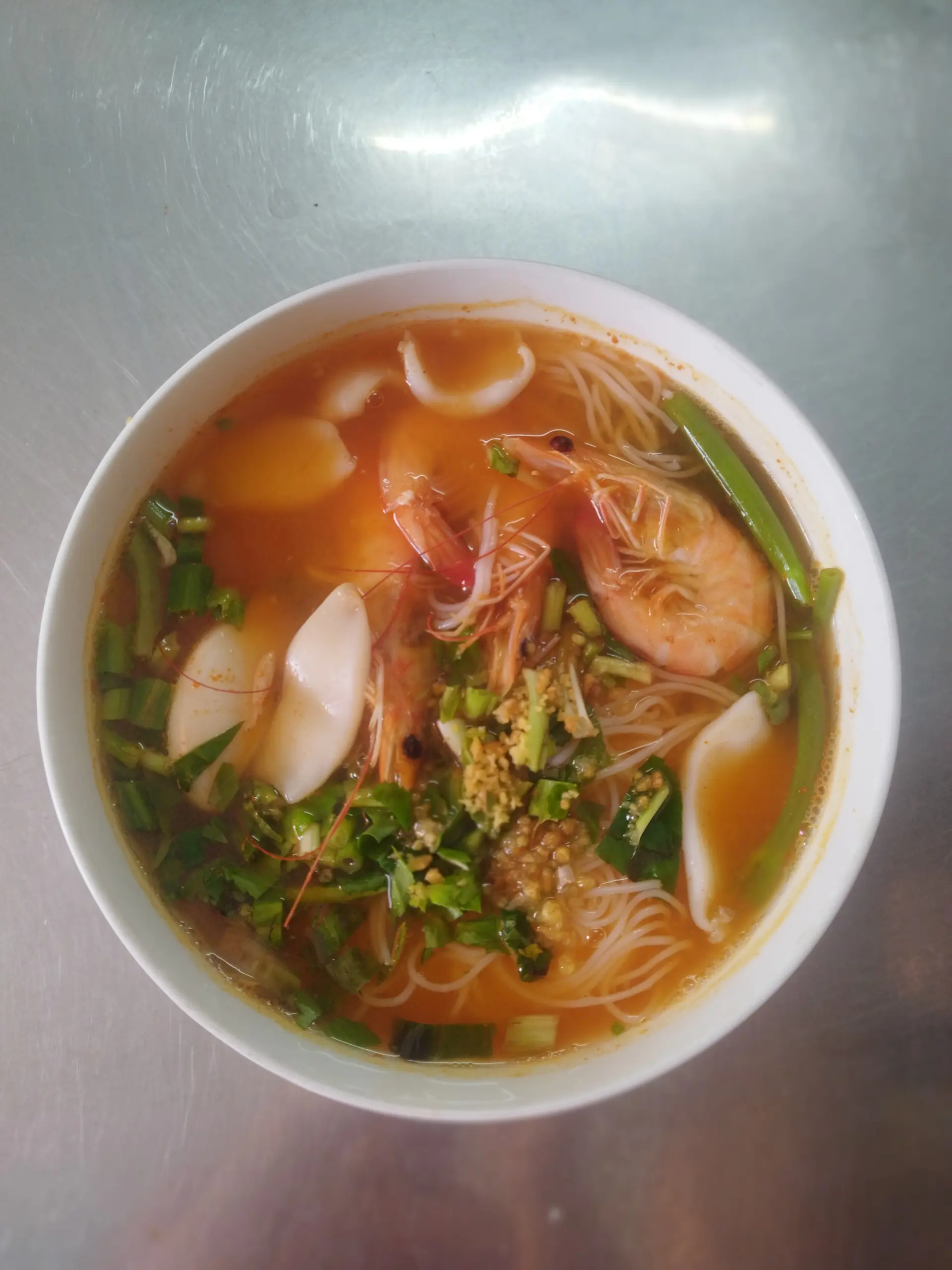 Hình ảnh bún thái mực