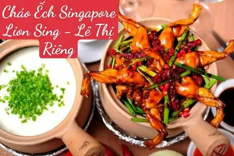 Hình ảnh Ếch thêm kho Singapore - 2 con