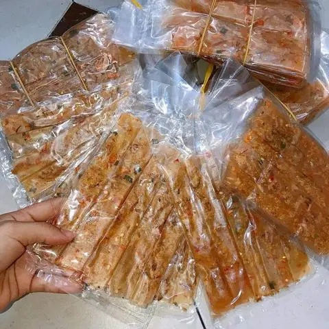 Hình ảnh COMBO 10 Tôm Ép Cay Thập Cẩm