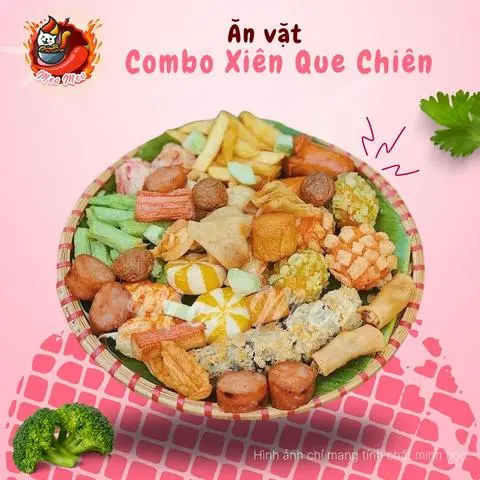 Hình ảnh Combo xiên que chiên