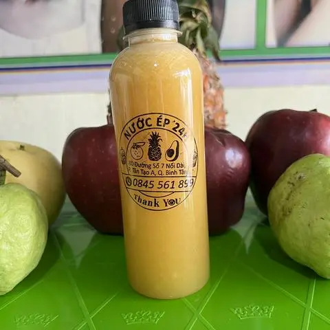 Hình ảnh Nước Ép Cam - Thơm 